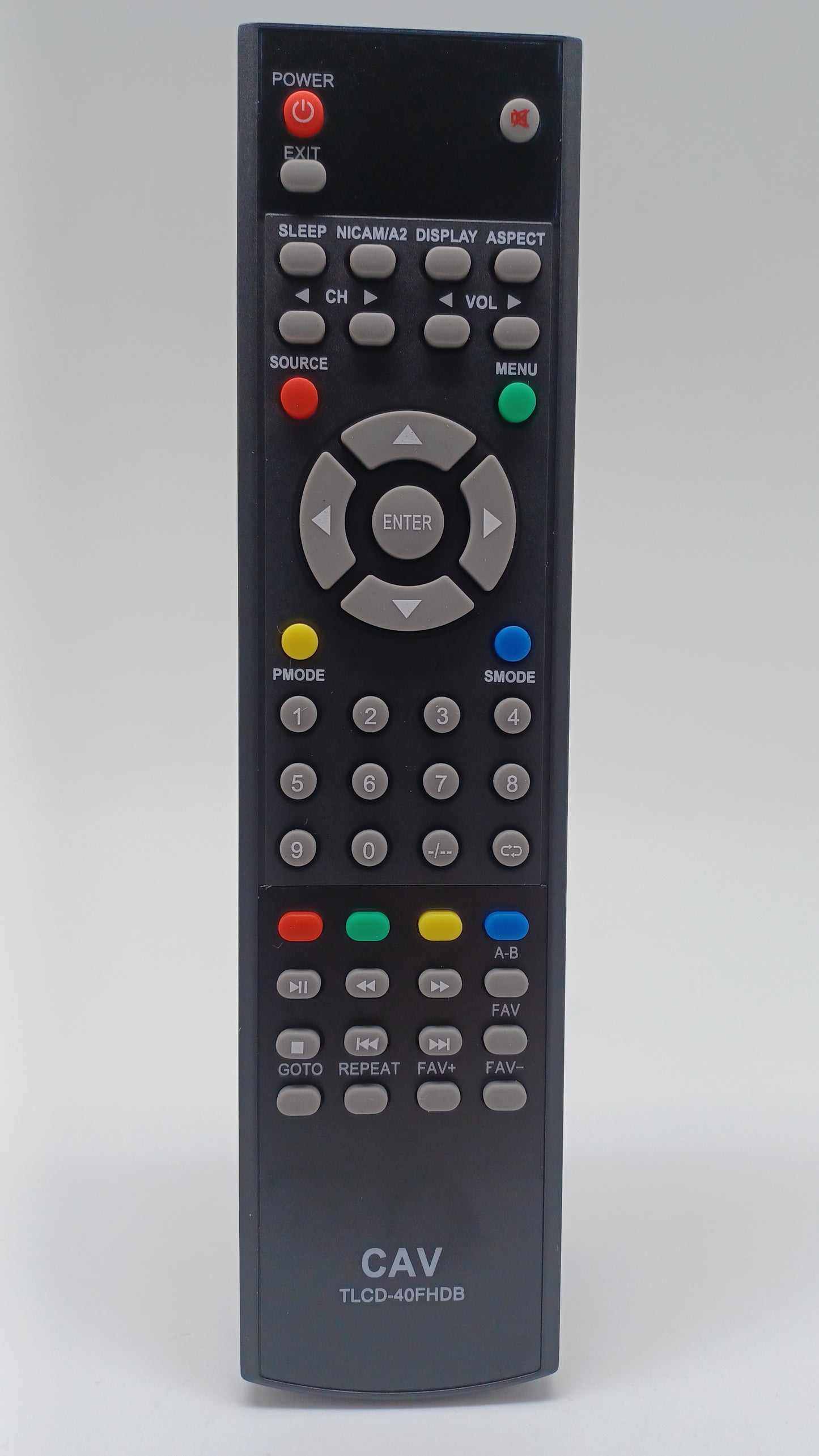 Replacement Remote for Telefunken TLCD - 40FHDB