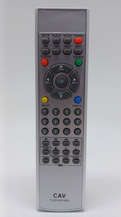 Replacement Remote for Telefunken TLCD - 42FHDA