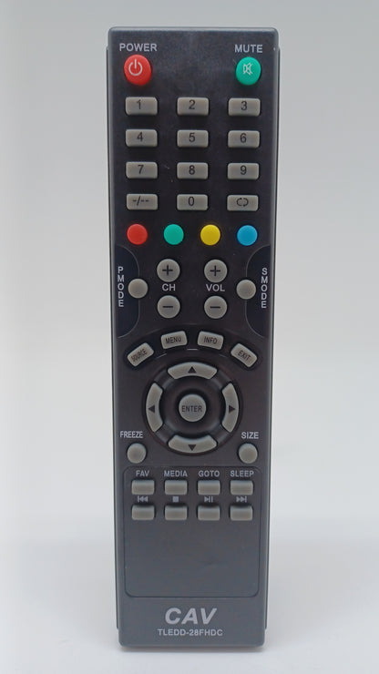 Replacement Remote for Telefunken TLEDD - 28FHDC