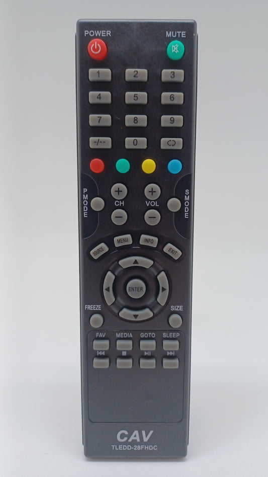 Replacement Remote for Telefunken TLEDD - 28FHDC