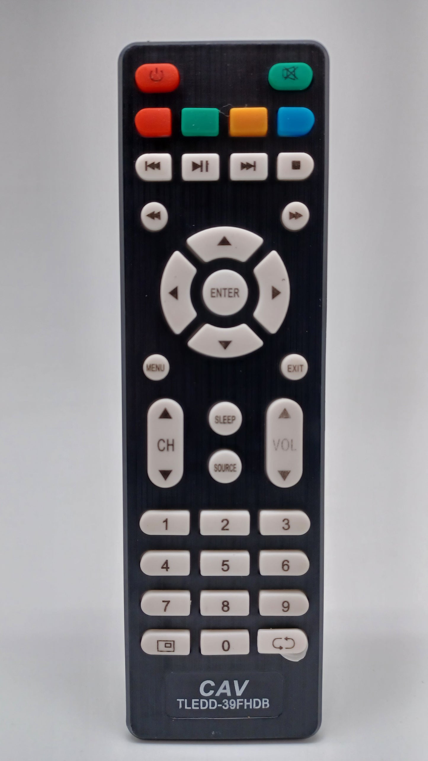 Replacement Remote for Telefunken TLEDD - 39FHDB