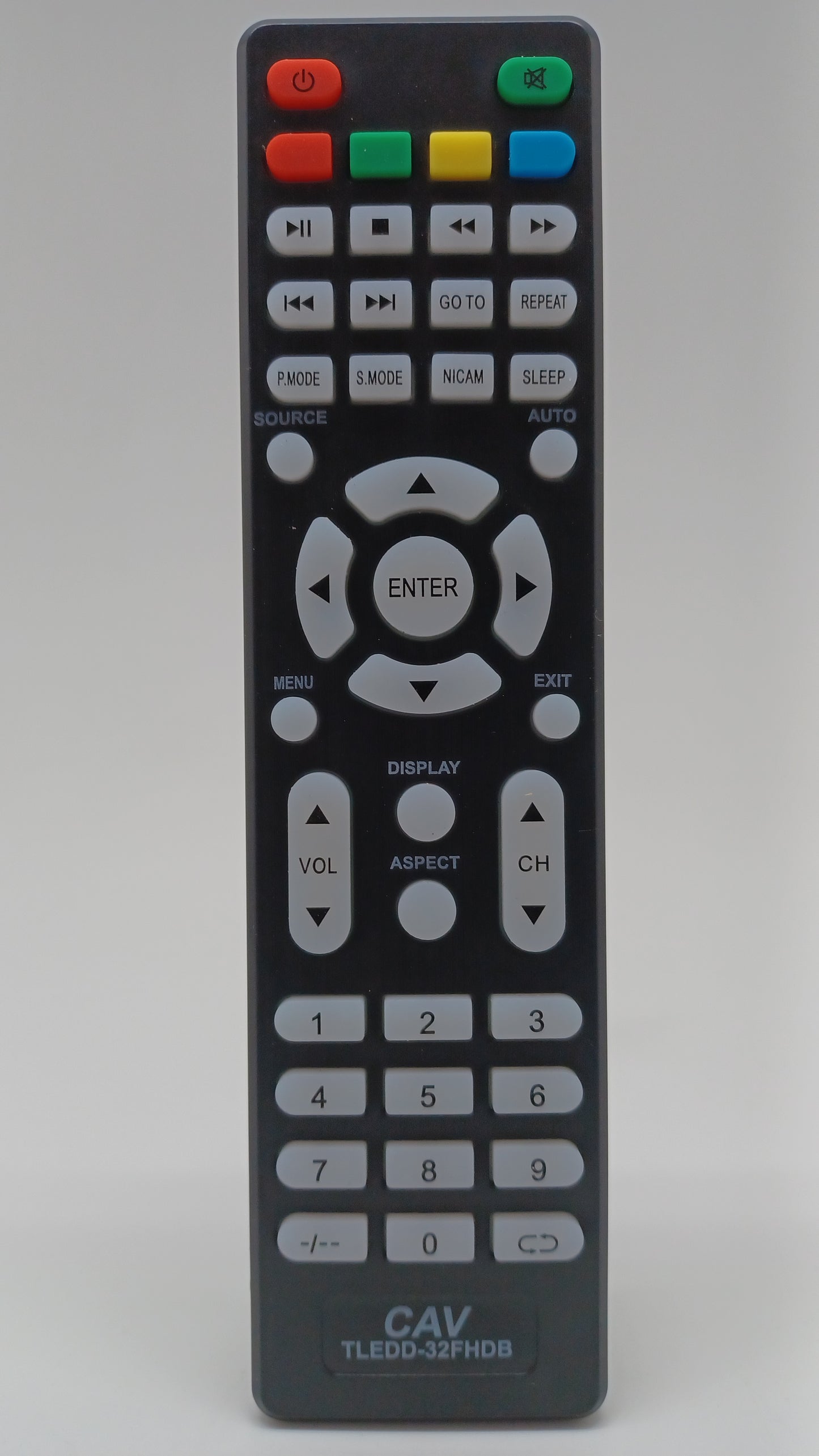 Replacement Remote for Telefunken TLEDD - 32FHDB