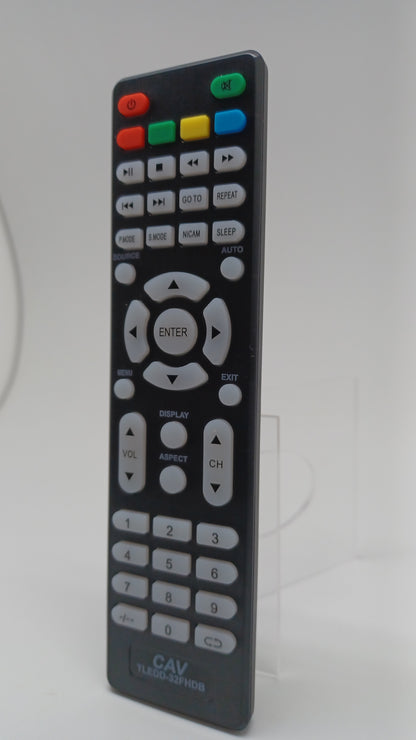 Replacement Remote for Telefunken TLEDD - 32FHDB