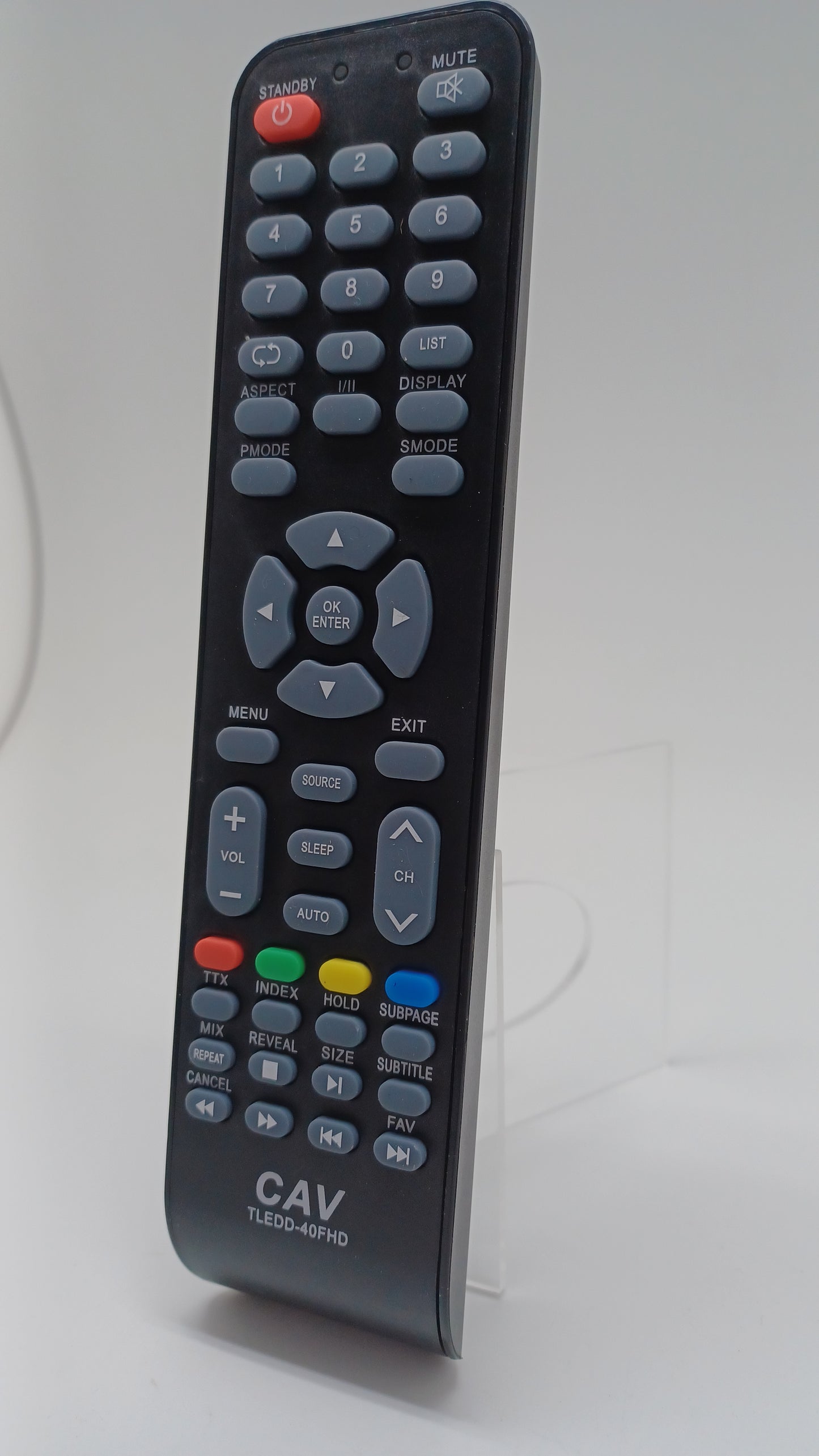 Replacement Remote for Telefunken TLEDD - 40FHD