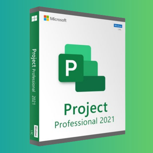 Windows Microsoft Project 2021 Digital Key - Global