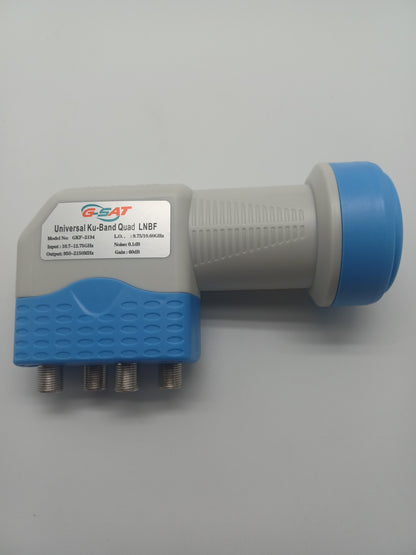 Quad - LNB - With Cover Protection